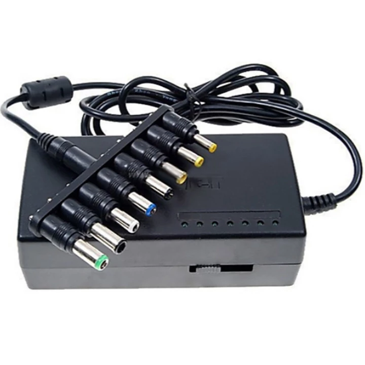 Adapter Sạc Laptop Đa Năng Nguồn 12V - 24V có 8 Đầu Sạc Cho Laptop Và nhiều thiết bị