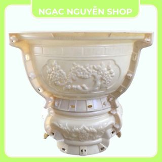 Khuôn chậu tròn 60 cúc mai  hàng Việt Nam dày dặn