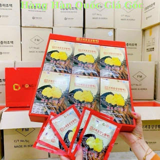 [ trumsihanghanquoc ] Nước Tinh Chất Hồng Sâm Nấm Thượng Hoàng jeong won Hộp 30 gói