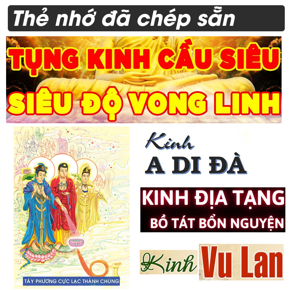 Kinh Cầu Siêu Cho Người Mới Mất Có Chữ - Tập Hợp Những Lời Cầu An Lành