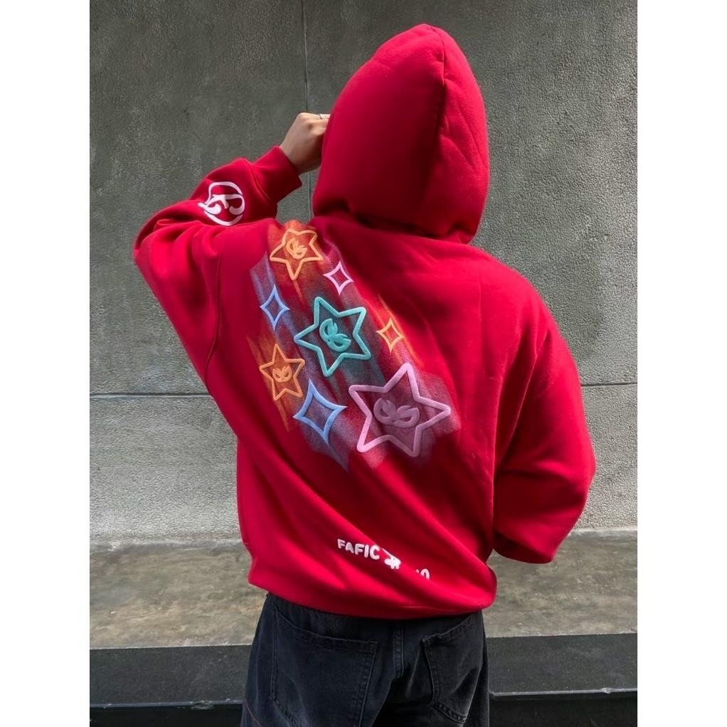 🔥Mới🔥 Áo khoác hoodie Zip nỉ bông In nỗi Boxy Millon D0llar khoác Jacket FAFIC studio