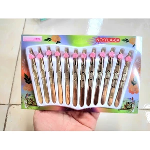 Vỉ 12 chiếc nhíp nhổ lông VÀNG, BẠC, BẠC CONG loại tốt, Nhíp Nhổ Lông Tóc, nhíp nhổ lông mày