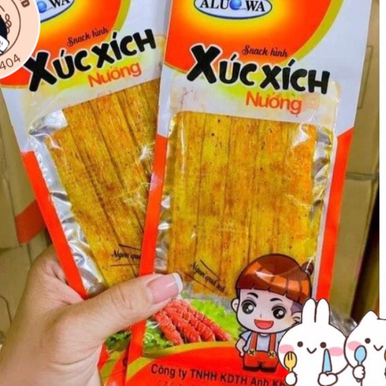 Snack Hình Xúc Xích Nướng Hương Vị Tuổi Thơ, Đồ ăn Cổng Trường | Shopee ...