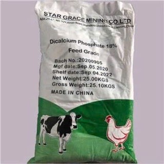 1kg - Dicalcium Phosphate Khoáng chất bổ sung cho gia súc , gia cầm , thủy sản # DCP 18 % 1kg