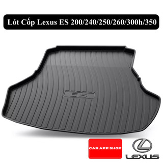 Lót Cốp Lexus ES 200/240/250/260/300h/350 Đời 2006-2023 Chất Liệu nhựa Dẻo