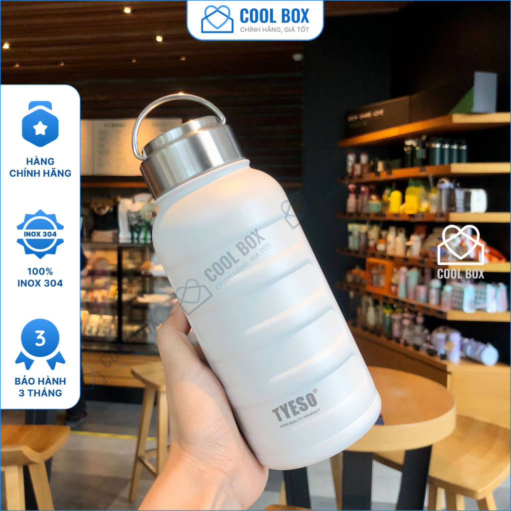 Bình giữ nhiệt cao cấp Tyeso Larva 750ml, 1000ml bình nước giữ nhiệt thể thao COOLBOX Tyeso Larva | BigBuy360 - bigbuy360.vn