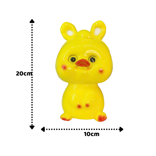 Lợn Đất Heo đất tiết kiệm Vịt con baby- ống tiết kiệm quà tặng trang trí