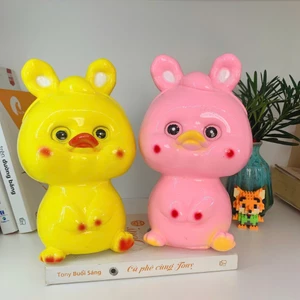 Lợn Đất Heo đất tiết kiệm Vịt con baby- ống tiết kiệm quà tặng trang trí
