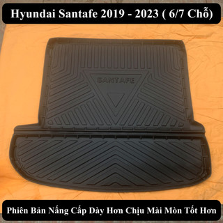 Lót Cốp Hyundai Santafe Đời 2012-2023 Chống Mài Mòn Gấp Mép (Hàng Nội Địa Trung)