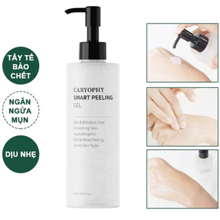 Gel Tẩy Da Chết Caryophy Smart Peeling Gel Sạch Sâu Ngăn Ngừa Mụn Chính Hãng 250ml - Bebeau
