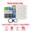 Combo Bộ Lõi Từ 1 Đến 11 AQUA Chính Hãng Phù Hợp Các Dòng Máy Lọc RO. GỒM Lõi 123 - MÀNG RO AQUA - LÕI KHOÁNG 567891011.