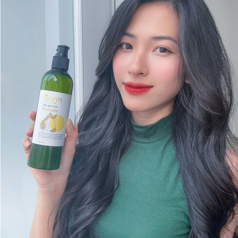 Ảnh Dầu gội bưởi kích mọc tóc pomelo Garin 300ml làm sạch tóc và da đầu giảm rụng dưỡng tóc chắc khỏe 3