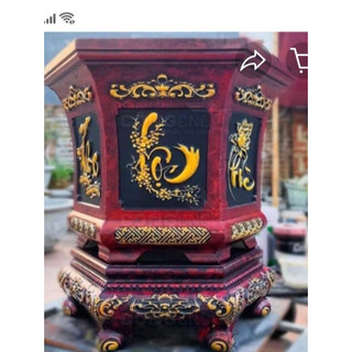 Khuôn đúc chậu lục giá rộng 58 cao 45