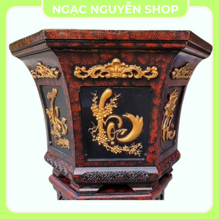 Khuôn đúc chậu lục giá rộng 58 cao 45