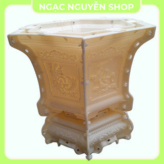 Khuôn đúc chậu lục giá rộng 58 cao 45