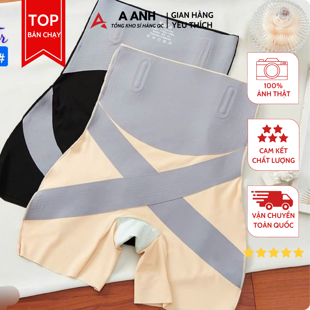 Gen Bụng Định Hình Kèm Quần Bảo Hộ Mặc Váy