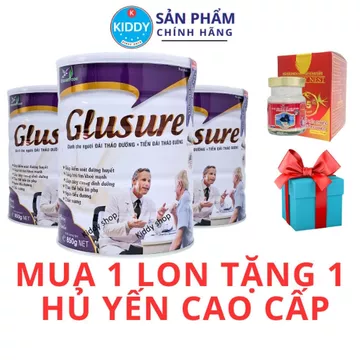 Sữa tiểu đường PISILAC GLUSURE dành cho người bệnh tiểu đường và tiền tiểu đường, vị thơm ngon