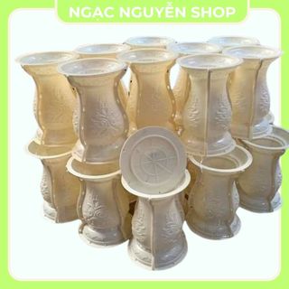 Khuôn đúc đôn tròn cao 45 cm tặng kèm nắp đáy