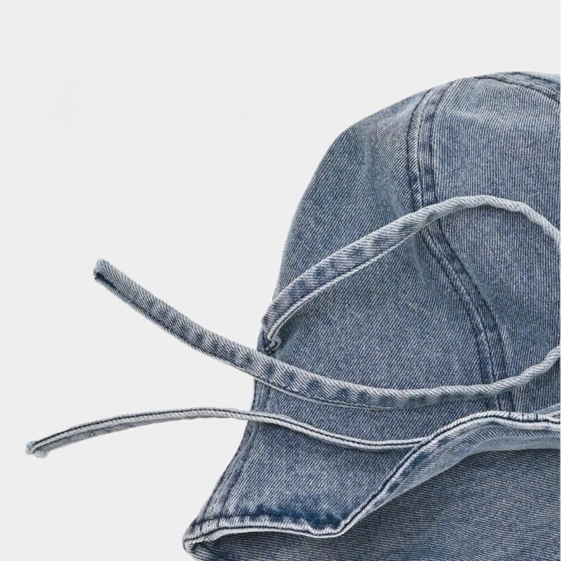 MŨ BUCKET JEAN THẮT NƠ XINH XẮN PHONG CÁCH HQ