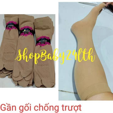 Combo vớ gối,tất da chân có silicon chống trượt co giãn mạnh,chống nắng bảo vệ da chân(hàng loại 1)