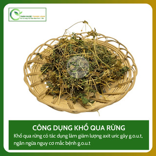 1kg DÂY KHỔ QUA RỪNG (Dây Mướp Đắng Rừng) Hỗ Trợ Hạ H uyết Áp, Thanh Lọc Cơ Thể | Dược liệu Thanh Loan