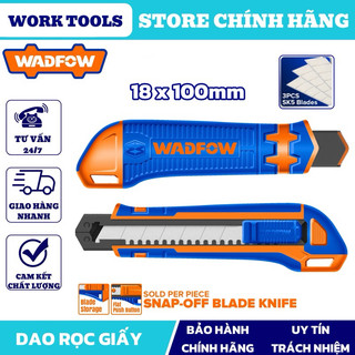 ĐỒ NGHỀ WADFOW Dao rọc giấy 18x100mm WSK8618
