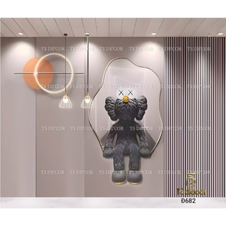 Phông Nền LiveStream chụp hình 3D 5D in giả ánh đèn đẹp mắt