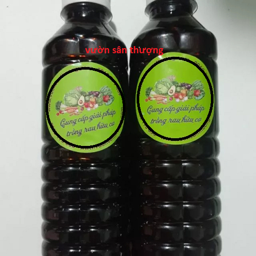 Rỉ mật đường 2 chai 350ml Tầm 1kg, Nuôi Vi Sinh, Lên Men Làm Phân Bón, Nuôi Vi sinh