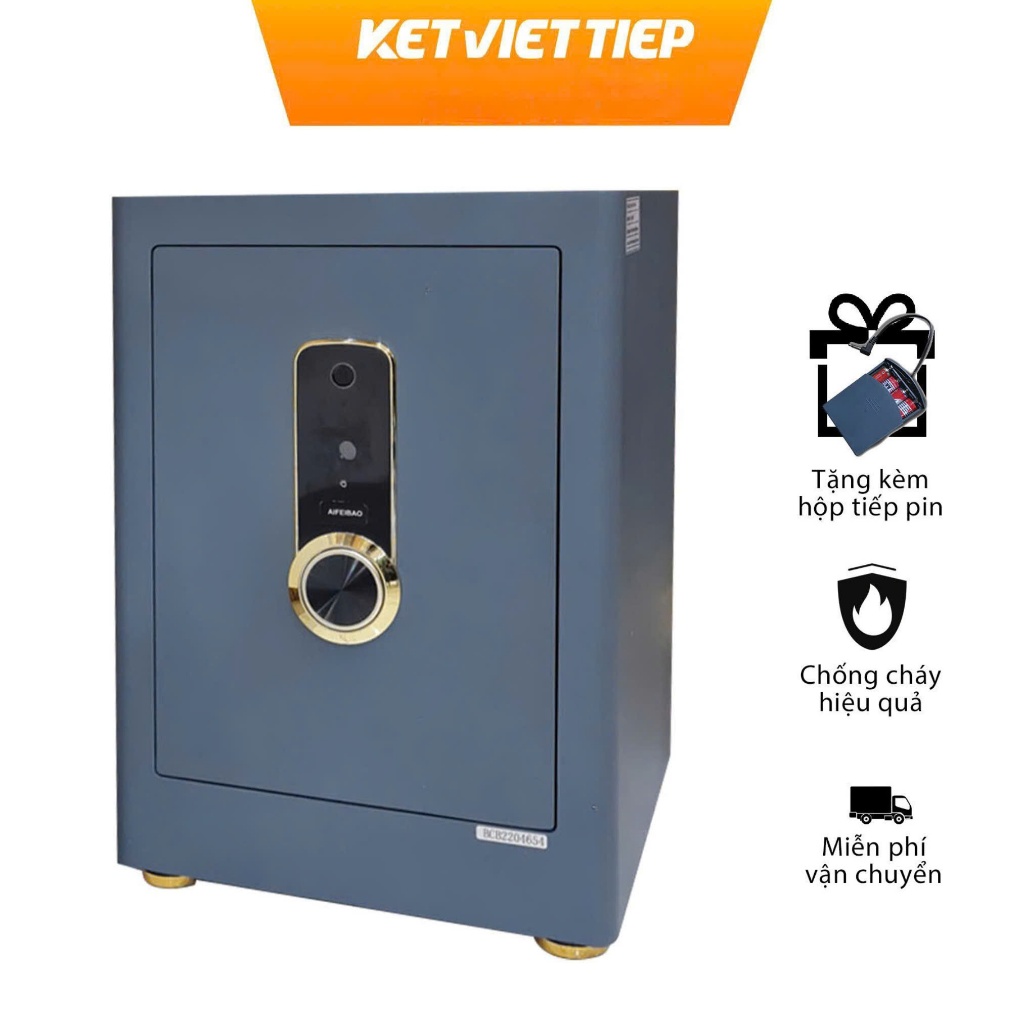 [CHÍNH HÃNG] Két Sắt Vân Tay  Điện Tử AIFEIBAO HK-M/D-45-AS Nhập Khẩu Chính Hãng