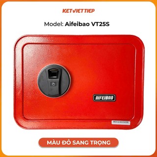 Két sắt nhập khẩu AIFEIBAO mini 🛵GIAO NHANH🛵 cỡ nhỏ khóa điện tử để trên bàn, để trong tủ loại 10kg hàng chính hãng