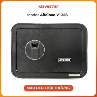 Két sắt nhập khẩu AIFEIBAO mini 🛵GIAO NHANH🛵 cỡ nhỏ khóa điện tử để trên bàn, để trong tủ loại 10kg hàng chính hãng