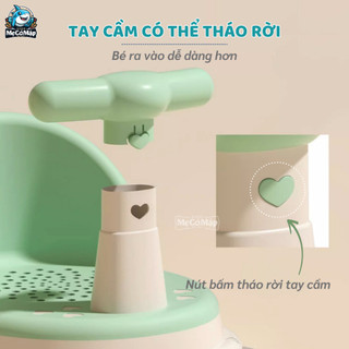 Ghế Tắm Cho Bé Cao Cấp Pakey, Ghế Ngồi Tắm Cho Bé Tập Ngồi Chống Trơn Trượt Có Đế Hít Chắc Chắn Tiện Lợi