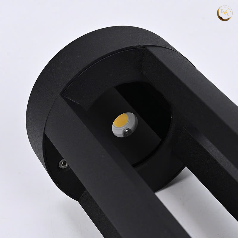 Đèn sân vườn 4 tia EVA GN-CP60BK 10W đèn trang trí ngoại thất, đèn tiểu cảnh ngoài trời, Bảo hành 12 tháng