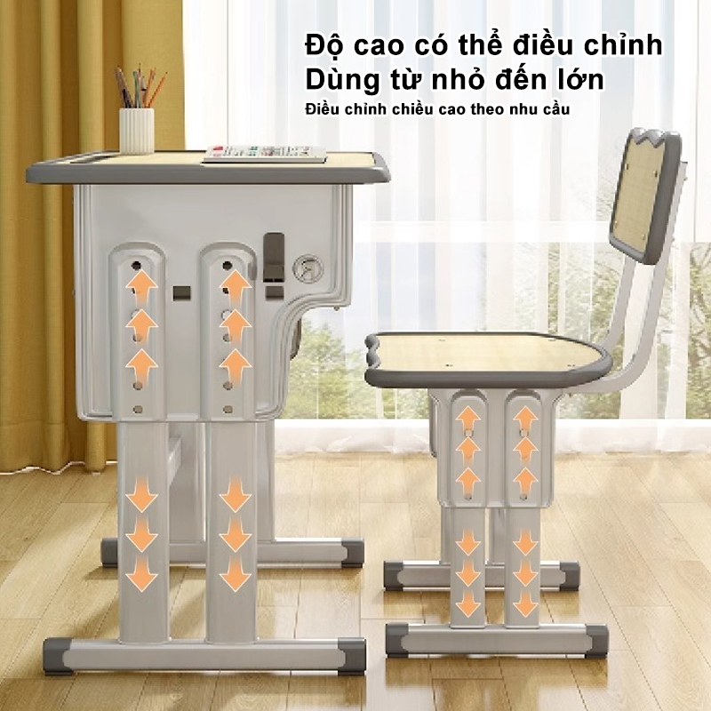（bán buôn）Bàn Học Trẻ Em Bàn Học Màu Xanh Hồng Có Ngăn Kéo bàn học sinh nâng hạ độ cao | BigBuy360 - bigbuy360.vn