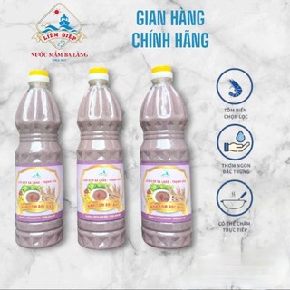 COMBO MUA  4 CHAI MẮM TÔM OCOP 1KG TẶNG 1 CHAI MẮM TÉP 300GR