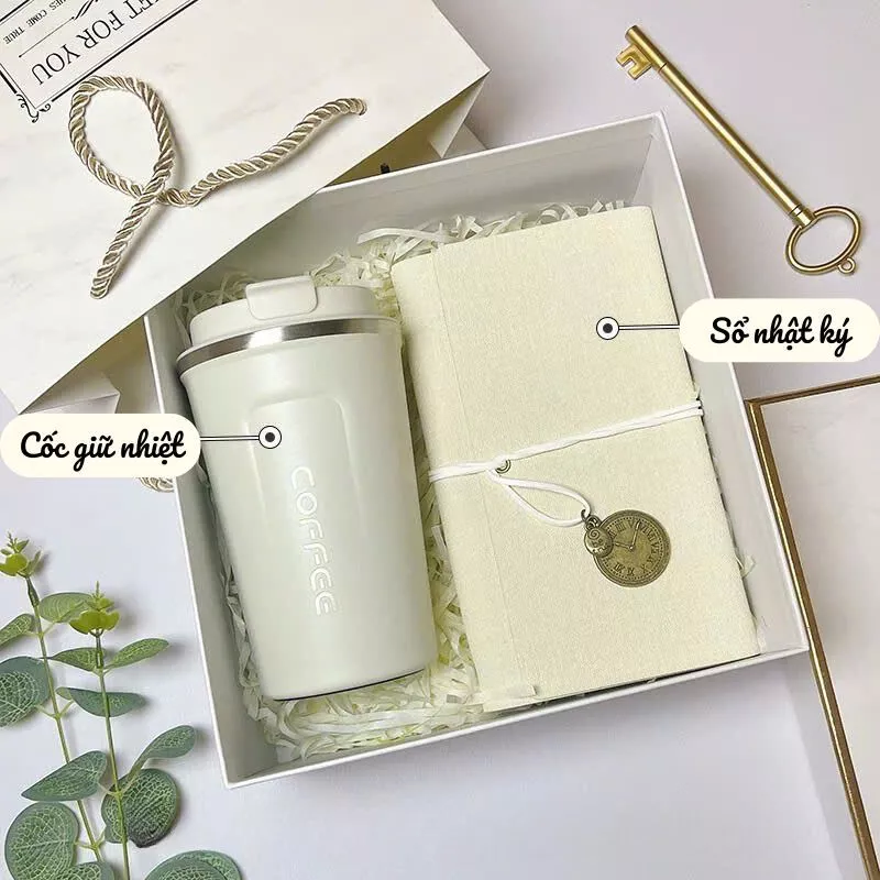 Set Quà Tặng KHẮC TÊN THEO YÊU CẦU tặng sinh nhật, quà lưu niệm cá nhân và doanh nghiệp