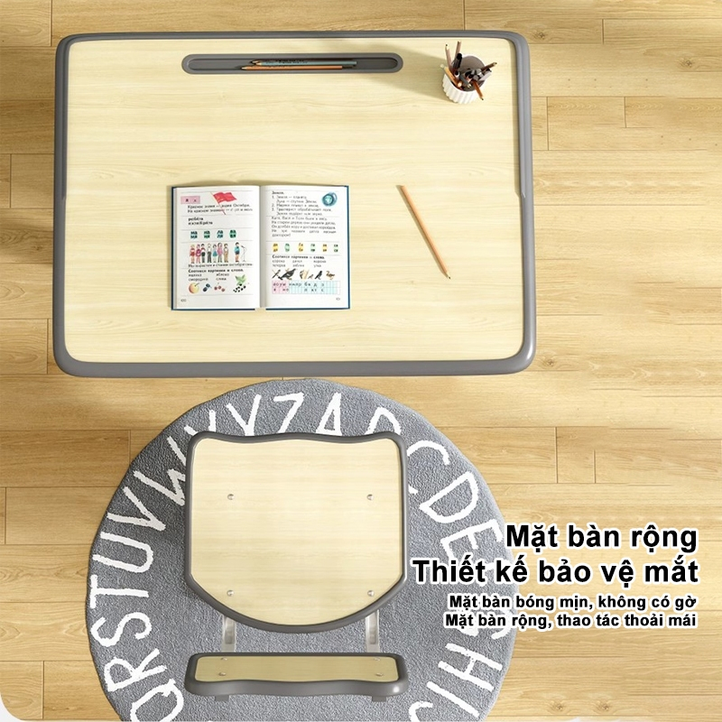 （bán buôn）Bàn Học Trẻ Em Bàn Học Màu Xanh Hồng Có Ngăn Kéo bàn học sinh nâng hạ độ cao | BigBuy360 - bigbuy360.vn