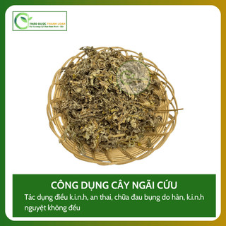 1kg CÂY NGÃI CỨU Loại 1 (Khô, Sạch, Thơm) Hỗ Trợ Giảm Đau Nhức Xương Khớp | Dược liệu Thanh Loan