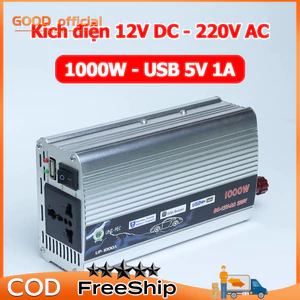 Bộ kích 12v lên 220v 220W bộ kích điện 12v lên 220v sin chuẩn -chuyển nguồn 12V DC sang 220V AC 220W ASHANG 220w