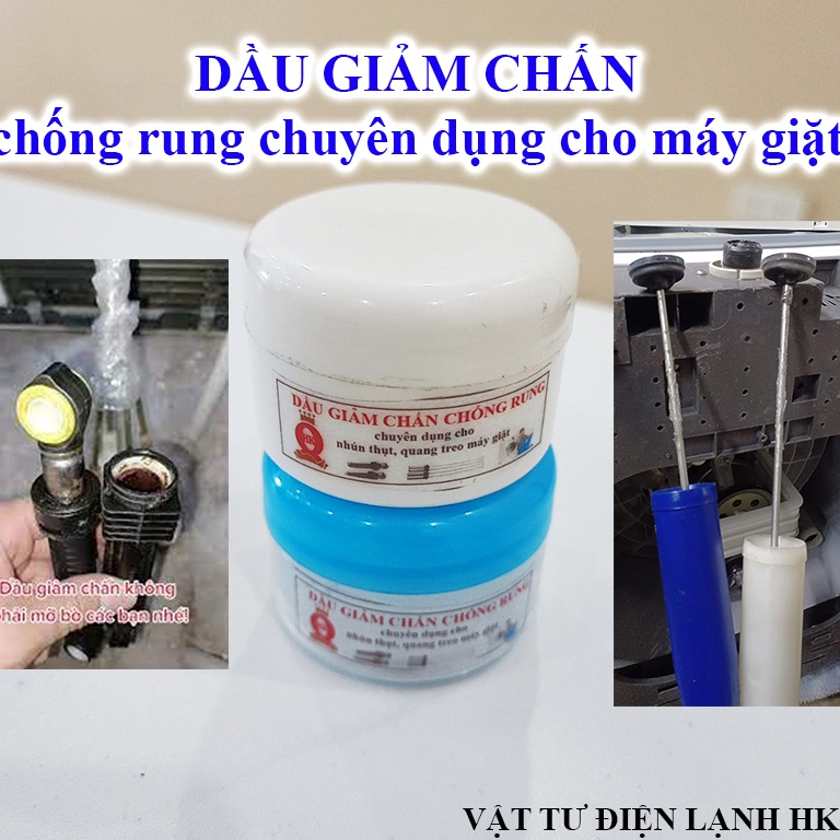 Keo giảm chấn chống rung chuyên dùng cho quang treo thụt máy giặt - Mỡ ...