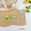 Túi Nhai Ăn Dặm Cocobear Chất Liệu Silicon Tặng Kèm 2 Núm Nhai, Núm Tập Ăn Hoa Quả Cho Bé An Toàn
