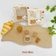 Túi Nhai Ăn Dặm Cocobear Chất Liệu Silicon Tặng Kèm 2 Núm Nhai, Núm Tập Ăn Hoa Quả Cho Bé An Toàn