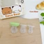 Túi Nhai Ăn Dặm Cocobear Chất Liệu Silicon Tặng Kèm 2 Núm Nhai, Núm Tập Ăn Hoa Quả Cho Bé An Toàn