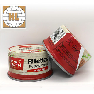 Pate thịt sợi Rilletes Jean Floch 125g - Pháp