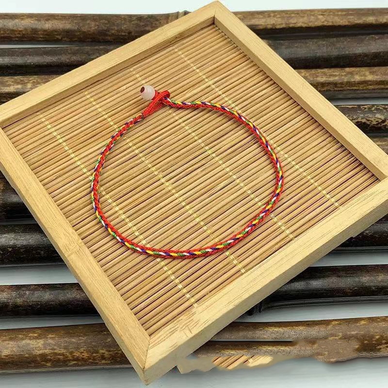 Vòng Tay Chỉ Ngũ Sắc , Vòng Tay Chỉ Đỏ Nepal May Mắn