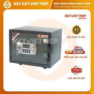 Két sắt chống cháy gia đình K68BLN-DT khóa điện tử nặng 45kg có báo động chống dò mã, chống đập phá két