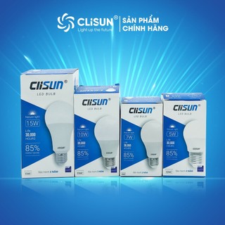 Bóng Đèn Led CLISUN | Bóng Đèn CLISUN Tuổi Thọ Cao 30000H Tiết Kiệm Điện 85% 5W 7W 10W 15W