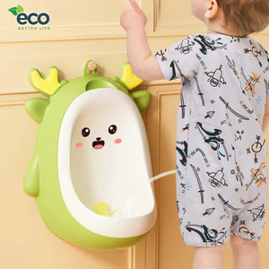 Bồn tiểu đứng cho bé trai ECO, Bô tiểu ếch đứng đi vệ sinh gắn tường tập đi vệ sinh cho bé