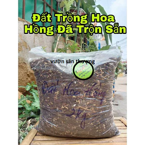 Gói 2kg Đất Chuyên Hồng Đã Phối Trộn Đất đỏ, Compost, Phân trùn, Perlite, Phân Dê, Phân Gà,...