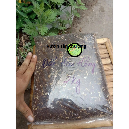 Gói 2kg Đất Chuyên Hồng Đã Phối Trộn Đất đỏ, Compost, Phân trùn, Perlite, Phân Dê, Phân Gà,...